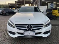 Usata Mercedes C220 Premium 170 CV (125 kW) 2018 Bianco Station wagon