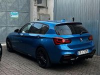 Usata BMW 120 M Performance 184 CV (135 kW) 2018 Blu Utilitaria
