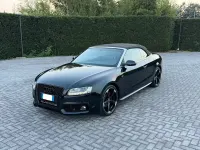 Usata Audi A5 Cabriolet S-Line 211 CV (155 kW) 2010 Nero Cabrio