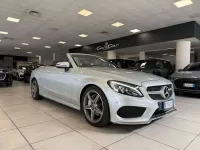Usata Mercedes C220 Premium 170 CV (125 kW) 2017 Argento Cabrio
