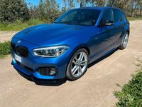Usata BMW 116 M Sport 2015 Blu Utilitaria