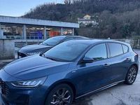 Usata Ford Focus ST-Line 125 CV (91 kW) 2022 Blu/azzurro Berlina