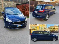 Usata Ford Grand C-Max Titanium 120 CV (88 kW) 2015 Blu Monovolume