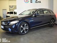 Usata Mercedes C300e Business 194 CV (142 kW) 2020 Blu Station wagon