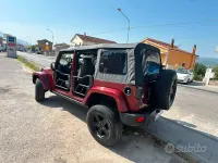 Usata Jeep Wrangler Rubicon 177 CV (130 kW) 2009 Rosso SUV