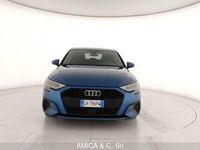 Usata Audi A3 Sportback Business 150 CV (110 kW) 2021 Blu Utilitaria
