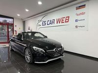 Usata Mercedes C220 Premium Plus 170 CV (125 kW) 2018 Nero Cabrio