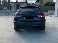 Usata Audi A3 150 CV (110 kW) 2017 Nero Berlina