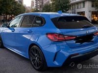 Usata BMW 118 M Sport 150 CV (110 kW) 2020 Blu/azzurro Utilitaria