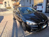 Usata BMW 218 Active Tourer Sport Line 150 CV (110 kW) 2015 Nero Monovolume