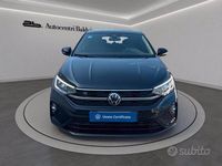 Usata VW Taigo R-line 116 CV (85 kW) 2024 Nero perla SUV