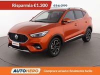 Usata MG ZS Luxury 111 CV (81 kW) 2022 Arancione SUV