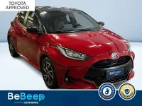 Usata Toyota Yaris Style 92 CV (67 kW) 2022 Rosso metallizzato Utilitaria