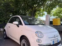 Usata Fiat 500 Lounge 69 CV (50 kW) 2010 Bianco Utilitaria