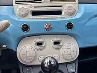 Usata Fiat 500 Lounge 85 CV (62 kW) 2011 Blu Berlina