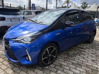 Usata Toyota Yaris Hybrid Edition 73 CV (53 kW) 2018 Blu/azzurro Berlina