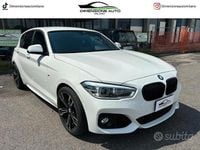 Usata BMW 116 M Sport 116 CV (85 kW) 2015 Bianco Utilitaria