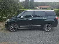 Usata Fiat 500L Living 85 CV (62 kW) 2014 Verde Monovolume