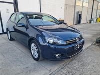 Usata VW Golf VI Highline 140 CV (102 kW) 2010 Blu Utilitaria