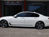 Usata BMW 730 M Sport 265 CV (194 kW) 2018 Mineral white / metallizzato Berlina