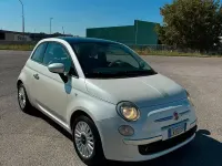 Usata Fiat 500 100 CV (73 kW) 2008 Bianco Berlina