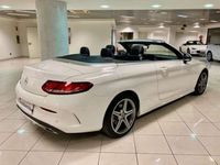 Usata Mercedes C180 Premium 156 CV (114 kW) 2018 Bianco Cabrio