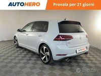 Usata VW Golf VII GTI 245 CV (180 kW) 2018 Bianco Berlina