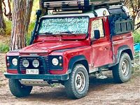 Gebraucht Land Rover Defender 86 PS (63 kW) 1999 Rot SUV