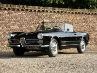 Usata Alfa Romeo 2000 115 CV (84 kW) 1961 Nero Cabrio