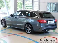 Usata Mercedes C220 AMG line Plus 194 CV (142 kW) 2018 Grigio Station wagon
