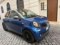 Usata Smart ForFour Prime 90 CV (66 kW) 2018 Blu/azzurro Utilitaria