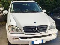 Usata Mercedes ML270 163 CV (119 kW) 2002 Bianco SUV