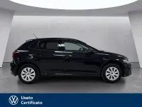 Usata VW Polo Life 95 CV (69 kW) 2023 Nero pastello Utilitaria
