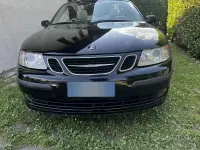 Usata Saab 9-3 150 CV (110 kW) 2007 Nero Cabrio
