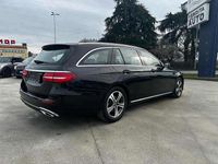 Usata Mercedes E200 Avantgarde 160 CV (117 kW) 2019 Nero Station wagon
