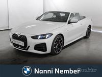 Usata BMW 420 Cabriolet M Sport 190 CV (139 kW) 2025 Bianco Cabrio