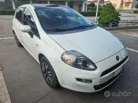 Usata Fiat Punto Lounge 77 CV (56 kW) 2014 Bianco pastello Utilitaria