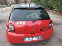 Usata Citroën DS3 So Chic 125 CV (91 kW) 2010 Rosso Utilitaria