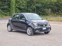 Usata Smart ForFour Prime 71 CV (52 kW) 2017 Nero Utilitaria