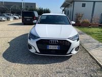 Usata Audi A3 Advanced 150 CV (110 kW) 2021 Bianco Berlina