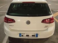 Usata VW Golf VII Highline 110 CV (80 kW) 2016 Bianco Berlina