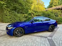 Usata BMW M4 Efficient Dynamics 431 CV (317 kW) 2020 Blu/azzurro Coupé
