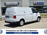 Usata VW T6.1 115 CV (84 kW) 2021 Bianco / pastello Furgone