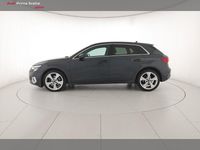 Usata Audi A3 Advanced 116 CV (85 kW) 2022 Grigio manhattan metallizzato Berlina