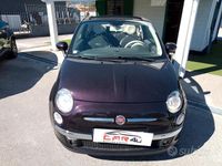 Usata Fiat 500 Lounge 105 CV (77 kW) 2015 Viola Cabrio