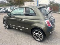 Usata Fiat 500 75 CV (55 kW) 2009 Verde Cabrio
