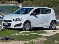 Usata Chevrolet Aveo 86 CV (63 kW) 2013 Bianco Utilitaria
