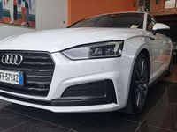 Usata Audi A5 S-line plus 190 CV (139 kW) 2018 Bianco ghiaccio metallic Coupé