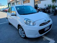Usata Nissan Micra Acenta 80 CV (58 kW) 2012 Bianco Utilitaria