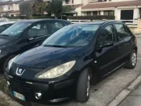 Usata Peugeot 307 88 CV (64 kW) 2007 Nero Berlina